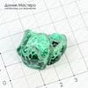 K-K-000639 - друза малахита, Заир, образец фриформ, размеры примерные: 30х28х15мм
