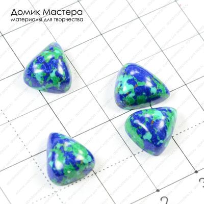 K-K-000336 - набор кабошонов, ювелирный пластик, 12х11мм