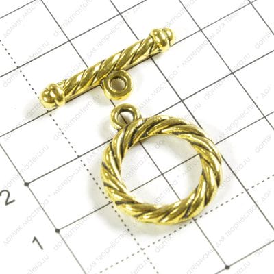 F-Zam-000035 - тогл, под золото, 20х25(25мм)