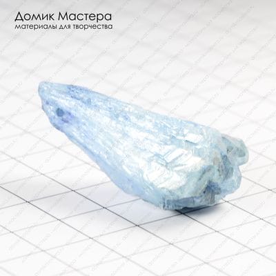 K-Kul-000524 - кристалл кварца, подвеска, титановое напыление,  40х20х18мм