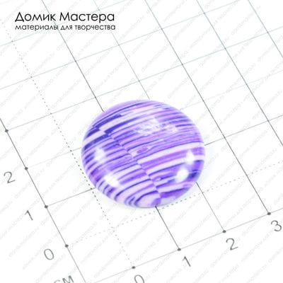 K-K-000294 - кабошон, ювелирный пластик, 25х5мм