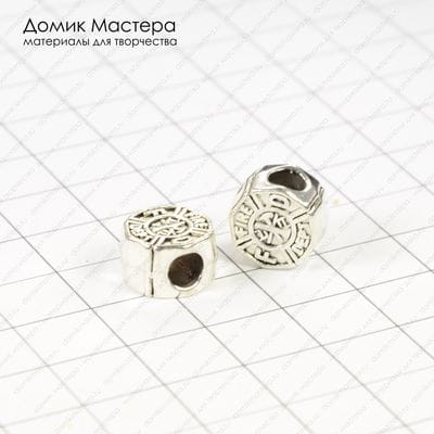 Bu-Met-000168 - бусина металл, d=11мм