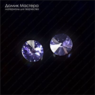 Dek-Str-000051 - кристалл риволи, стекло, 12х6мм