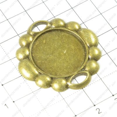 F-Kon-000046 - коннектор, рамка 25мм, 43х41мм