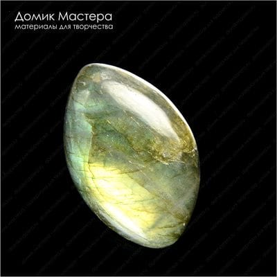 K-Kul-000562 - спектролит, подвеска, 28х19х5мм