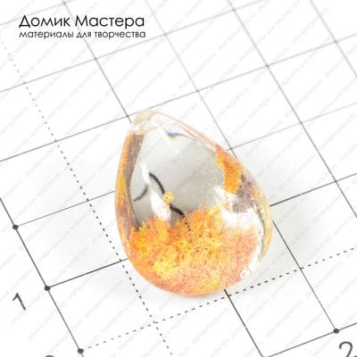 K-Kul-000293 - кварц с включениями, "фантомный", 24х19х13мм