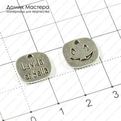 F-Pod-s-000249 - подвеска, 13х11мм