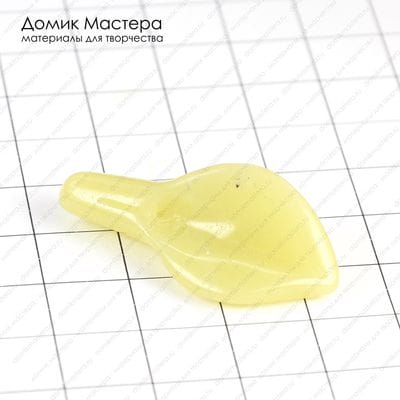 K-Bus-000581 - агат, бусина, тонирован, 36х17х8мм