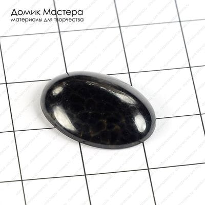 K-K-001209 - агат тонированный, кабошон, 20х15х6мм