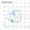 K-Kul-000499 - агат моховой, подвеска, 40х29х4мм