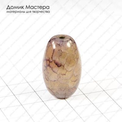K-Bus-000422 - агат, тонирован, 27х18мм