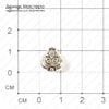 Bu-Met-000136 - бусина, 12мм