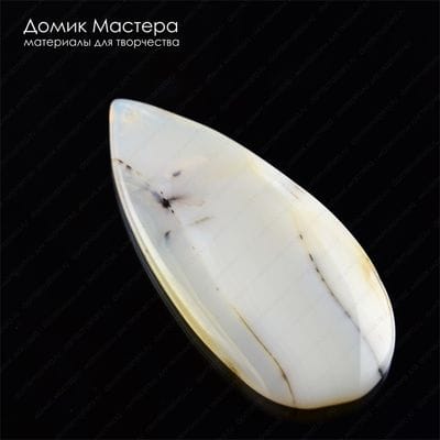 K-Kul-000497 - агат, подвеска, 65х30х4мм