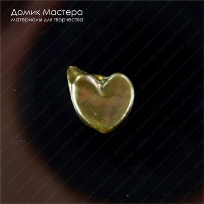 K-Bus-000719 - жемчуг барочный, бусина, 13х13х4мм