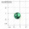 K-K-000343 - кабошон, ювелирный пластик, 12х12мм