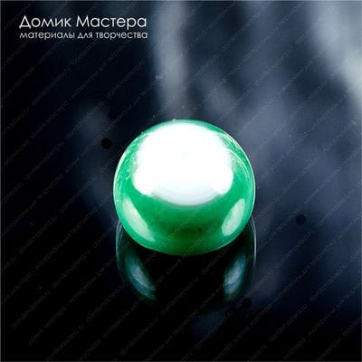 K-K-001580 - агат, "око", кабошон, тонирован, 14х11мм