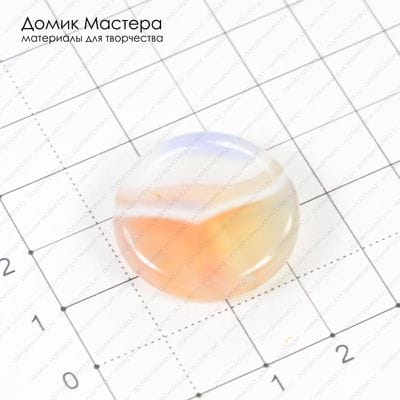K-Bus-000482 - агат, бусина, 25х6мм