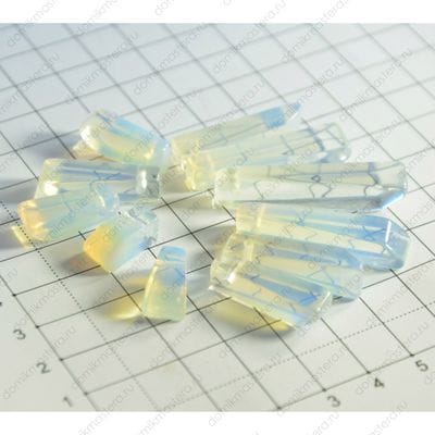 K-Kul-000117 Опаловое стекло (опалит) - набор подвесок 11шт.