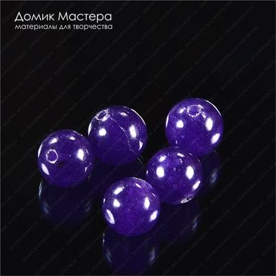 K-Bus-000711 - аметист, бусина, 8мм (шар)