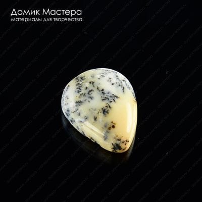 K-K-000975 - опал моховой, кабошон, 19х15х5мм