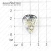 K-K-000973 - опал моховой, кабошон, Турция, 25х19х6мм