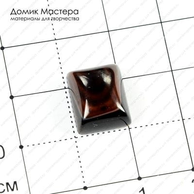 K-K-001085 - агат, кабошон, 12х10х5 мм