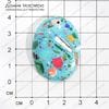 K-Kul-000158 - подвеска, ювелирный пластик, 30х40мм