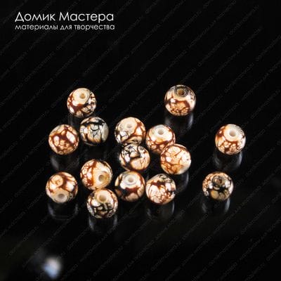 Bu-Akr-000069 - бусины, акрил, 6мм