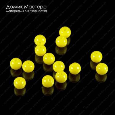 Bu-St-000120 - бусина, стекло, 6мм