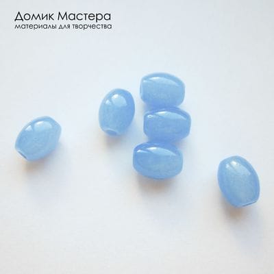 Bu-St-000136 - бусина, стекло, 7х5мм