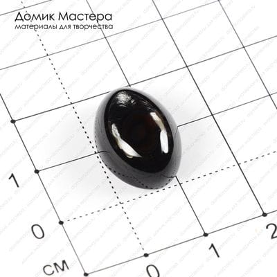 K-K-000900 - агат, кабошон,  18х13х7мм