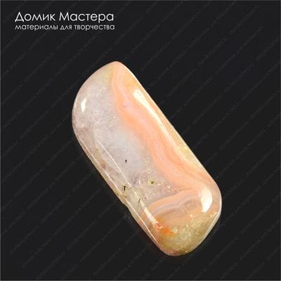 K-K-001134 - агат, кабошон, 34х15х6 мм