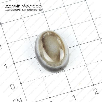 K-K-000778 - агат, кабошон, 20х15х7мм