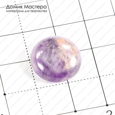 K-K-001155 - аметист, кабошон, 16х5мм