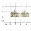 F-Pod-s-000081 - подвеска - фотоаппарат - под серебро - 15х14мм