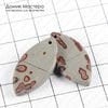K-Kul-000638 - яшма, пара подвесок,  Африка, 30х15х3мм