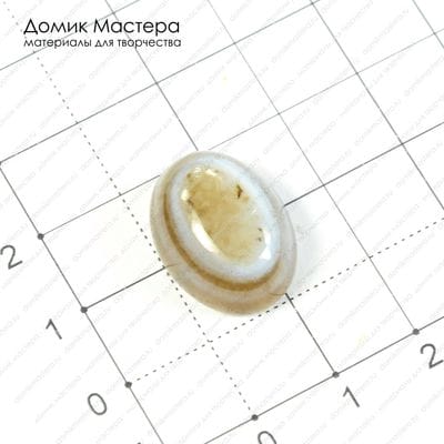 K-K-000515 - агат, око, кабошон, 20х15х8мм