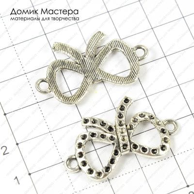 F-Kon-000108 - коннектор, под серебро, 35х20мм