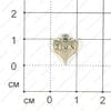 F-Pod-s-000113 - подвеска - GEMINI - двусторонняя - 12х11мм