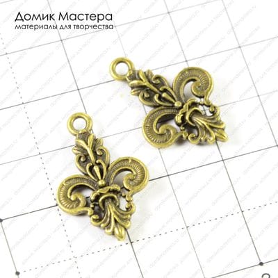 F-Pod-b-000126 - подвеска двусторонняя, 25х16мм