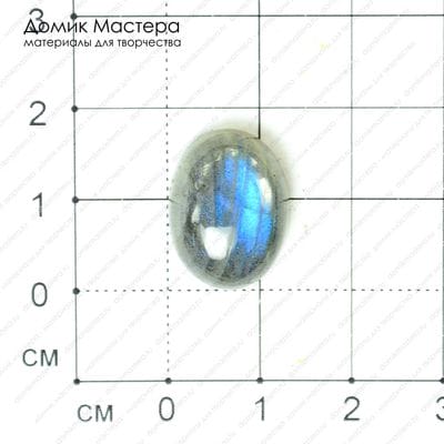 K-K-000463 - лабрадорит, кабошон, 18х13х6мм