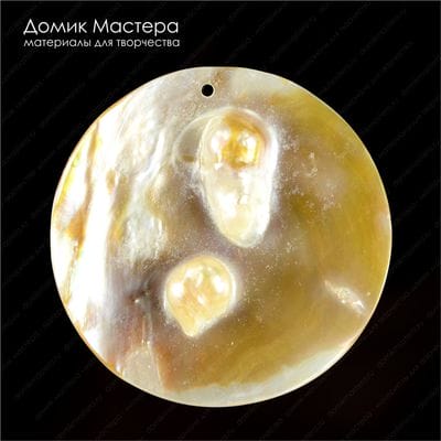 K-Kul-000594 - перламутр, подвеска, 50х7мм