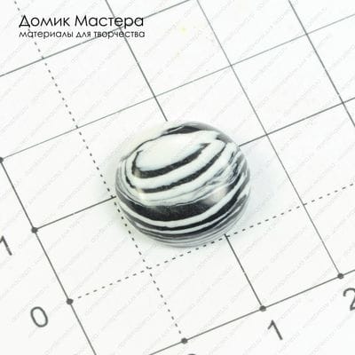K-K-000367 - кабошон, ювелирный пластик, 16х5мм