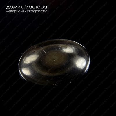 K-K-001191 - шелковый обсидиан, кабошон, Мексика, 36х25х7мм