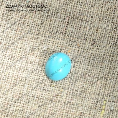 K-K-000159 - кабошон, ювелирный пластик, 12х10х4мм