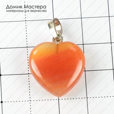K-Kul-000657 - агат, подвеска, 20х20х6мм