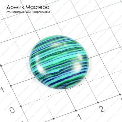 K-K-000319 - кабошон, ювелирный пластик, 24х5мм