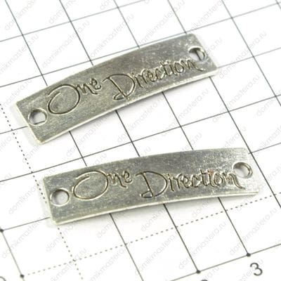F-Kon-000023 - коннектор - one direction - 39х10мм