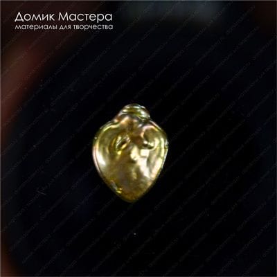 K-Bus-000722 - жемчуг барочный, бусина, 13х10х5мм