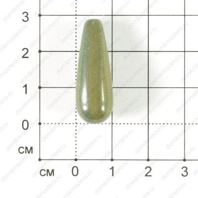 K-Bus-000350 Яшма - бусина - 28х11мм